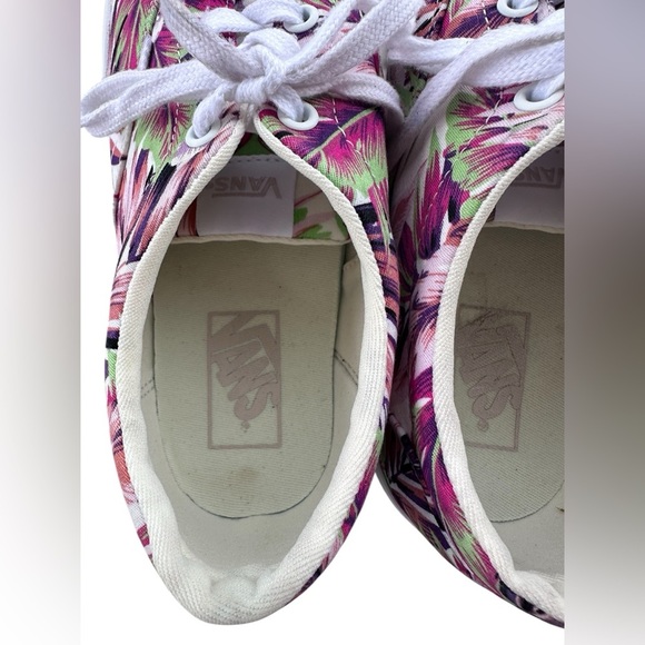 VANS Off the Wall Doheny Platform Floral Tropical Pattern Sneakers Women’s 9.5 - Picture 5 of 12